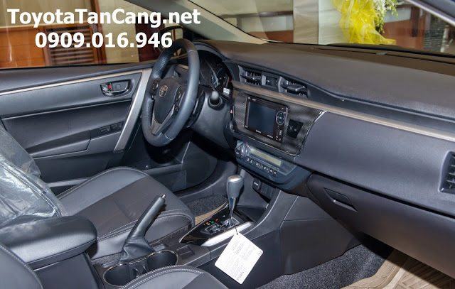 Toyota Corolla Altis 2015 nội thất xe