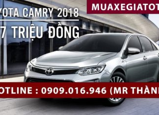 Toyota Camry 2018 Việt Nam