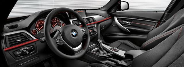 BMW 320i có thiết kế nội thất dành cho trải nghiệm của người lái xe
