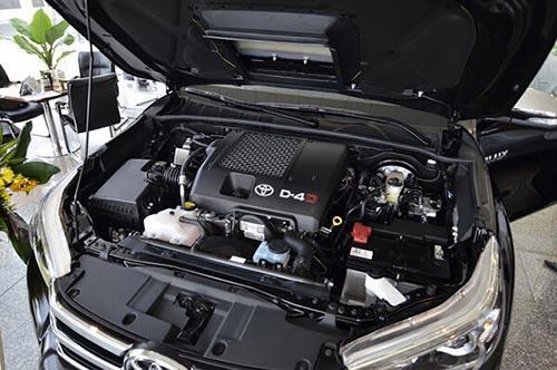 Động cơ trang bị trên các xe của Toyota nổi tiếng về sự bền bỉ và tiết kiệm nhiên liệu 