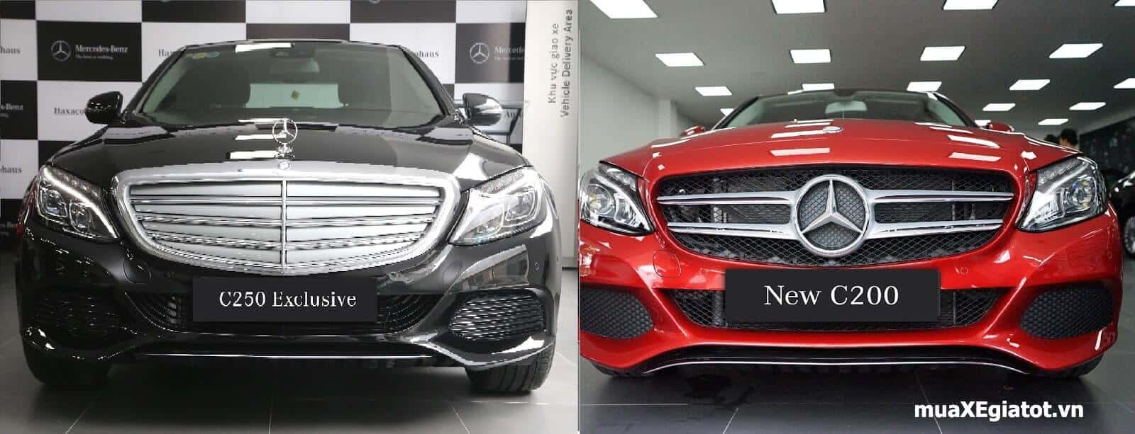So sánh nhanh Mercedes C200 và C250 tại Việt Nam 