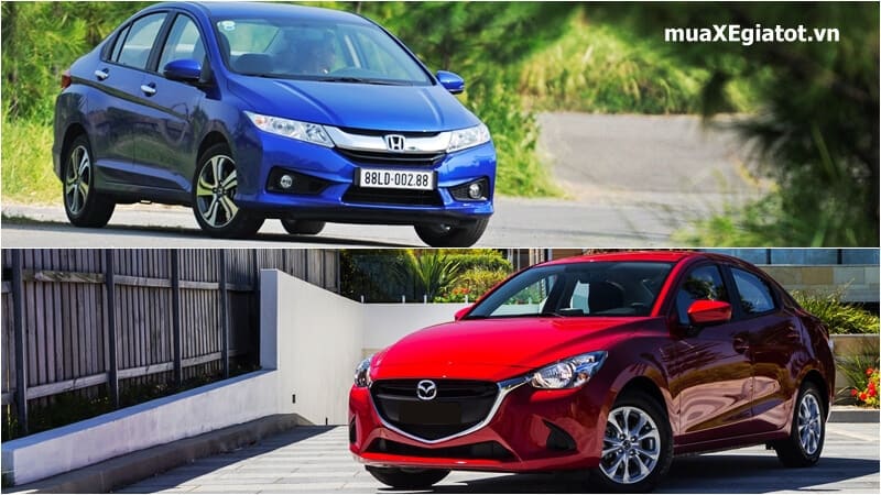  Compara Honda City 1.5TOP 2017 y Mazda 2 Sedan: ¿Qué auto debo comprar?