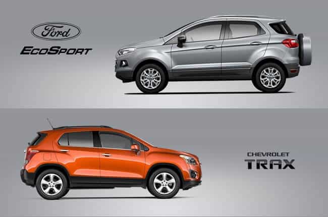 So sánh Ford Ecosport và Chevrolet Trax : Chế độ an toàn