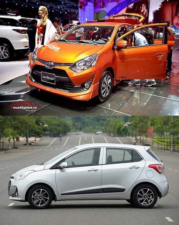 So sánh Toyota Wigo và Hyundai i10