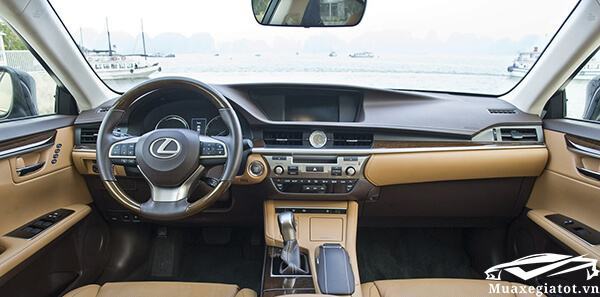 Đánh giá xe Lexus ES 350 nhập khẩu chính hãng và giá bán năm 2018 (Nội thất xe)