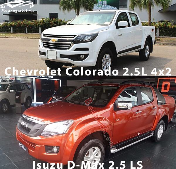  Compara Chevrolet Colorado 2.5L 4x2 e Isuzu D-Max 2.5 LS |  Comprar Coches a Buen Precio