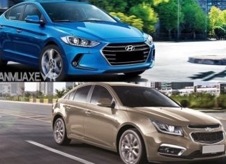 Chevrolet Cruze và Hyundai Elantra (Thiết kế ngoại thất xe)