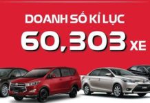 Doanh số kỷ lục của Toyota năm 2017