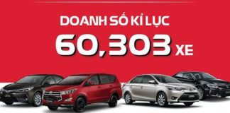 Doanh số kỷ lục của Toyota năm 2017