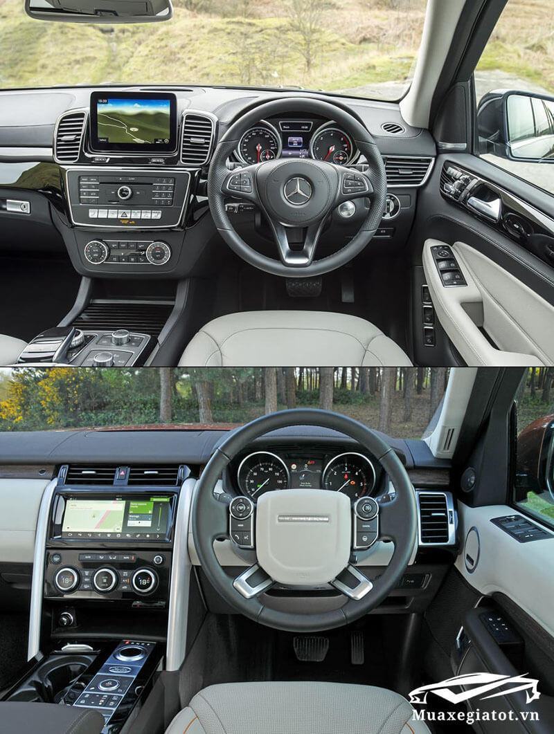 So sánh Mercedes GLS và Land Rover Discovery Muaxegiatot.com 16