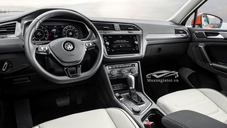 Hệ thống giải trí trên Volkswagen Tiguan Allspace 2018 7 chỗ