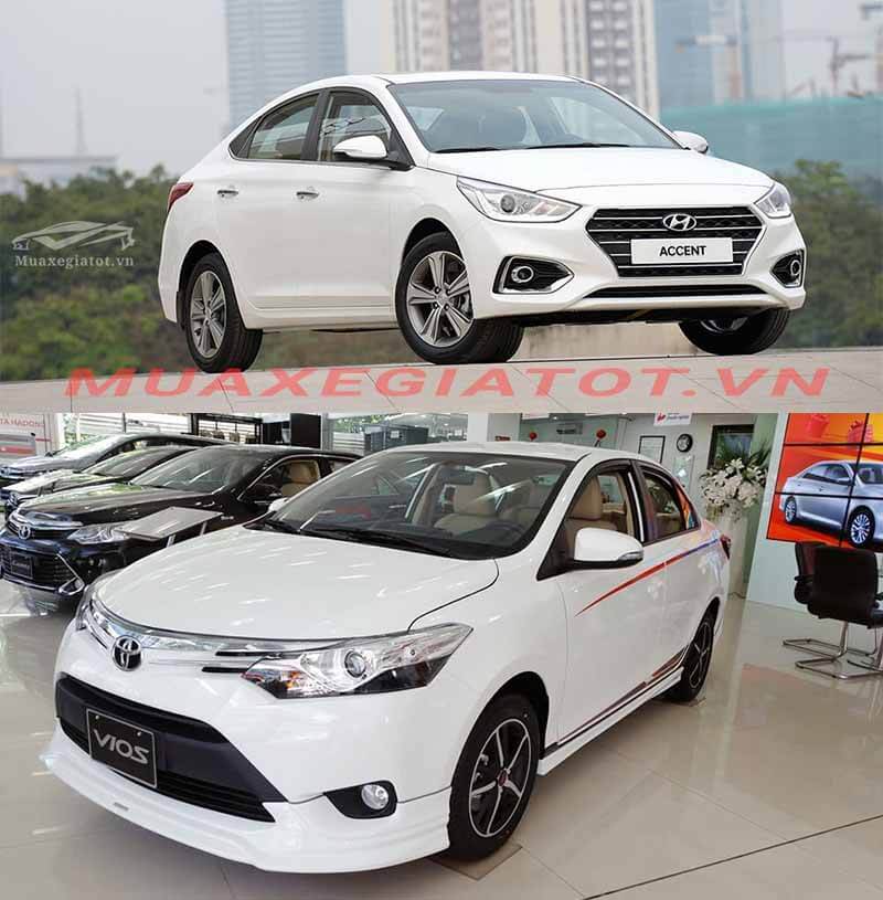 So sánh Hyundai Accent 1.4AT đặc biệt và Toyota Vios TRD Sportivo