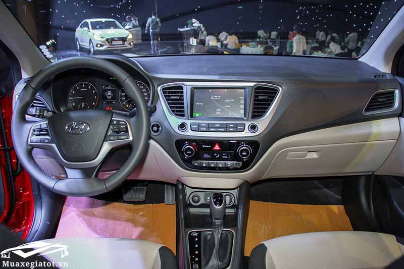 Nội thất xe Hyundai Accent 1.4AT 2018 đặc biệt