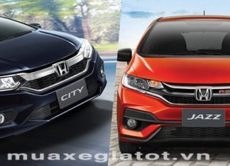 so sanh honda city 2018 va honda jazz 2018