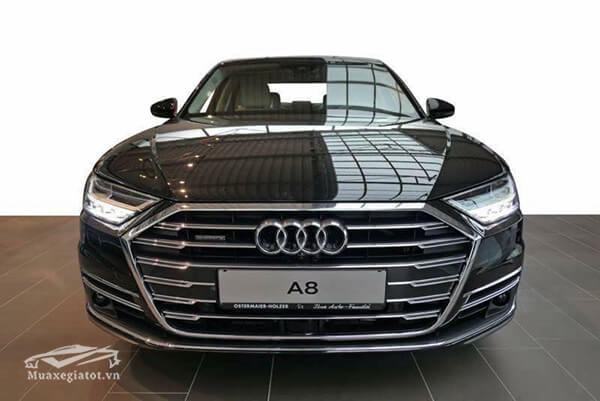 Đầu xe Audi A8 2019, Audi A8 2018 mới, Audi A8L 2019, Giá xe Audi A8 (Muaxegiatot.com)