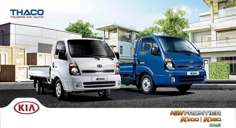 Xe tải Thaco Kia Frontier K200 và K250, Giá xe tải Kia Frontier
