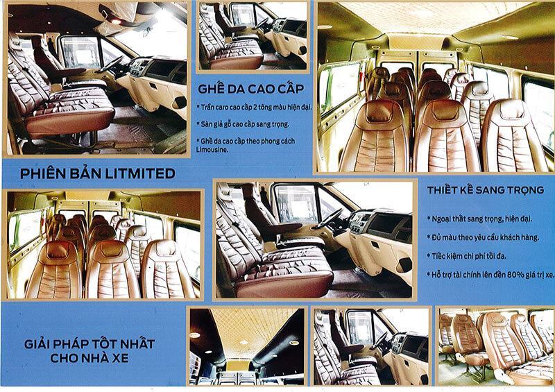 Giới thiệu xe Ford Transit Limited 2019, bản nâng cấp đáng giá về nội thất