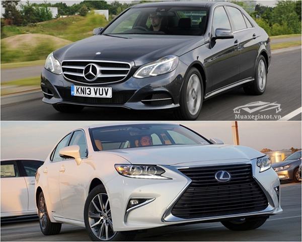 So sánh Lexus ES 250 và Mercedes-Benz E250 2019
