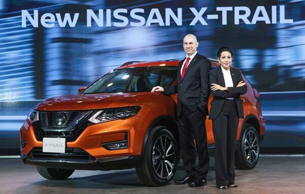 Nissan X-trail 2020 hiện đang được trưng bày tại triển lãm Bangkok Motor Show 2019