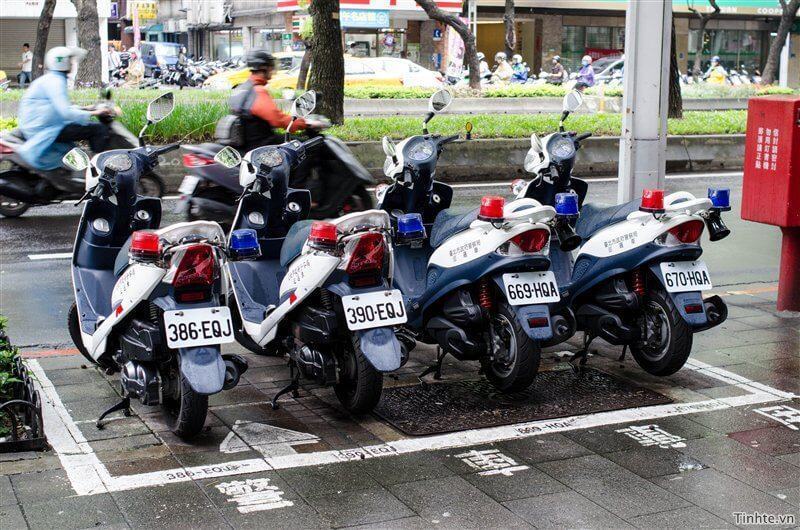 Xe Scooter của cảnh sát Đài Loan