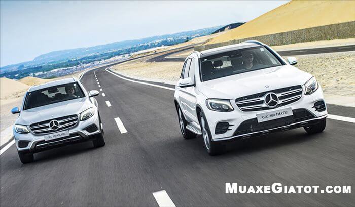 So sánh Mercedes GLC 250 và GLC 300 4Matic 2019