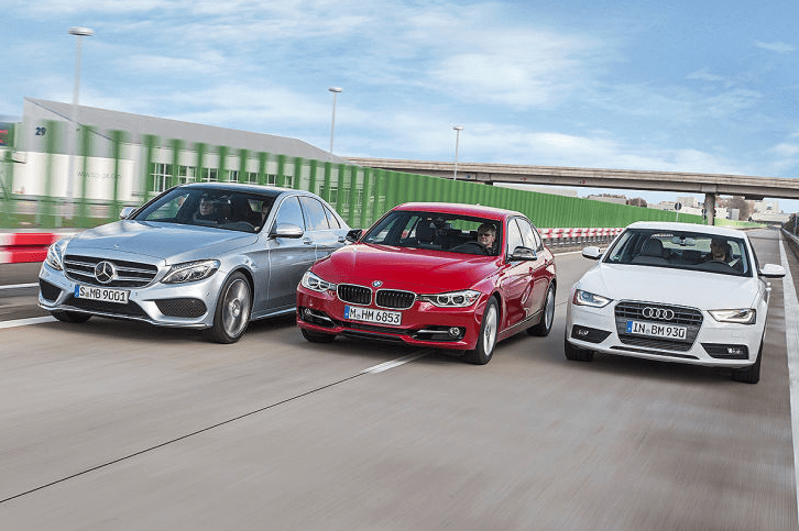  Rango de precios de 1.5 mil millones elegir BMW Serie 3, Audi A4 o Mercedes Clase C?