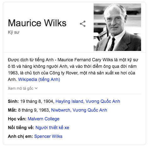 Maurice Wilks