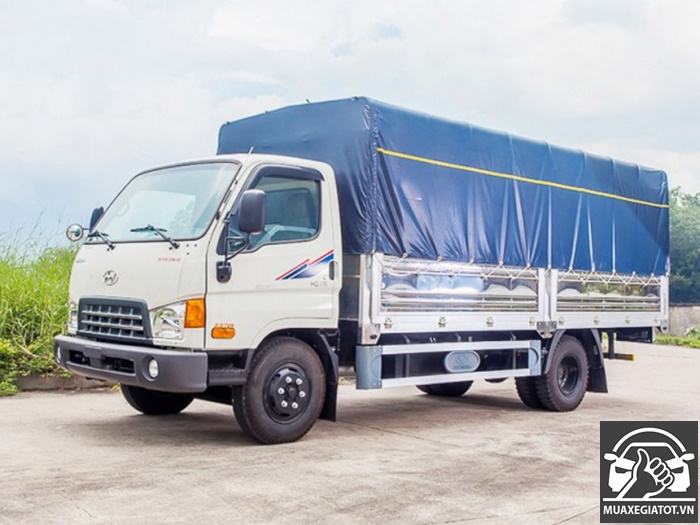 Xe tải Hyundai HD99 6.5 tấn thùng bạt: Giá bán mới nhất, Thông số xe