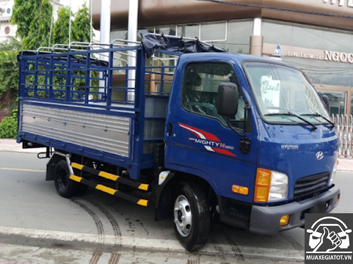 Xe tải Hyundai New Mighty N250 2.4 tấn thùng bạt: Giá bán mới nhất, Thông số xe
