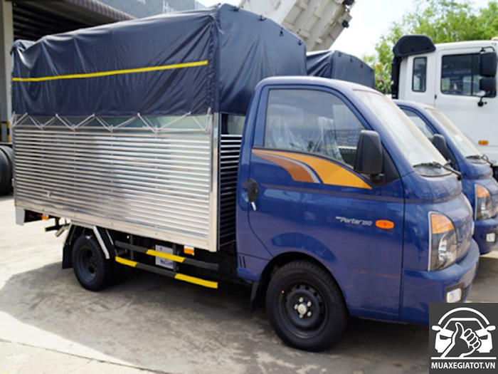 Xe tải Hyundai Porter H150 1.5 tấn thùng bạt: Giá bán mới nhất, Thông số xe