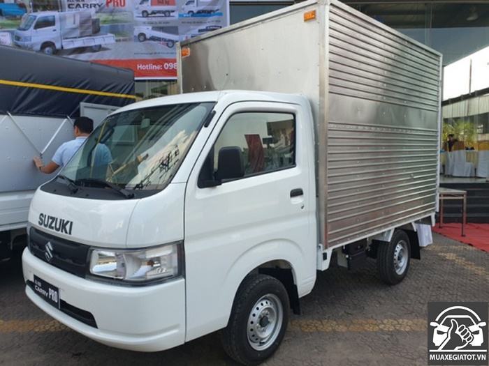 xe tai suzuki carry pro 2019 705kg thung kin