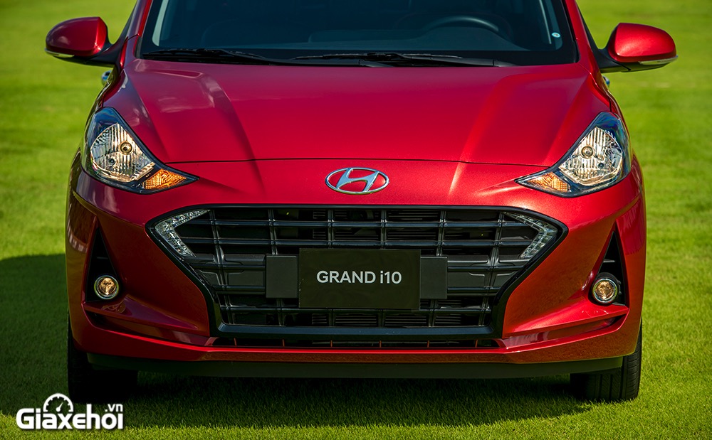 Hyundai Grand i10 2023 với ngoại hình mới.