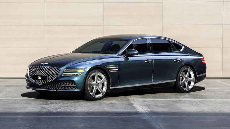 Genesis G80 Top 10 sedan hạng sang cỡ trung tốt nhất năm 2021