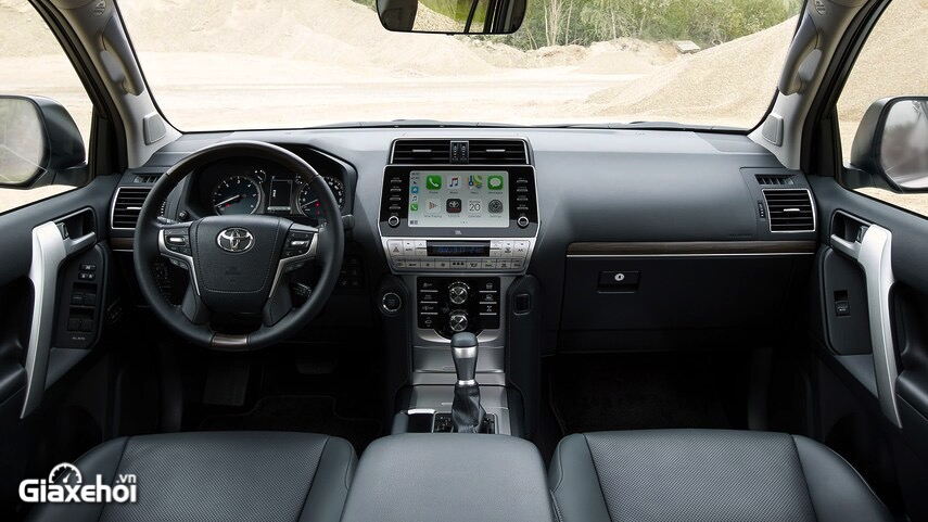Noi that Toyota Land Cruiser Prado 2022 Giaxehoi vn - Toyota Land Cruiser Prado 2024: Giá lăn bánh khuyến mãi, Đánh giá xe, Thông số kỹ thuật