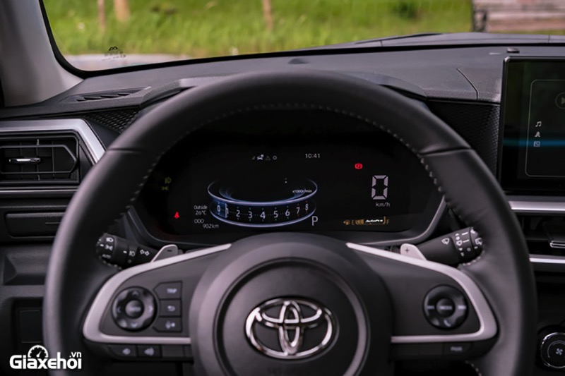 bang hien thi sau vo lang toyota raize 2022 muaxegiatot vn 4 - Toyota Raize 2024: Giá lăn bánh khuyến mãi - Đánh giá xe - Thông số kỹ thuật
