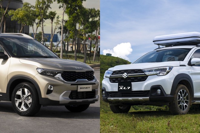 So sánh Kia Sonet và Suzuki XL7 - Chọn xe nào trong tầm giá 600 triệu
