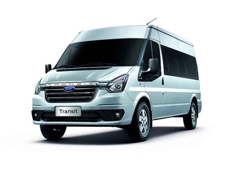 màu bạc xe 16 cho ford transit 2022 giaxehoi vn 3 - Đánh giá Ford Transit 2022, Minibus 16 chỗ ăn khách nhất tại Việt Nam