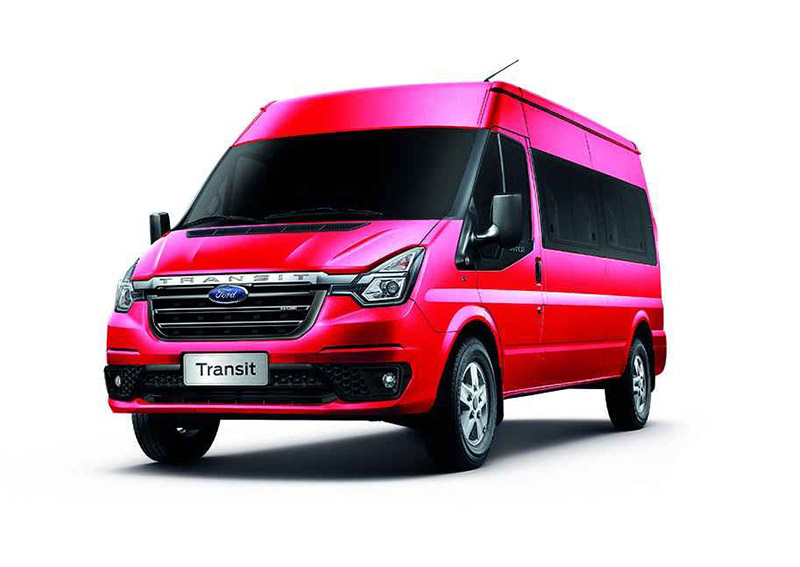 màu dỏ ngọc xe 16 cho ford transit 2022 giaxehoi vn 1 - Đánh giá Ford Transit 2022, Minibus 16 chỗ ăn khách nhất tại Việt Nam