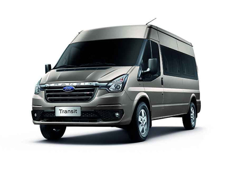 màu ghi vàng xe 16 cho ford transit 2022 giaxehoi vn 5 - Đánh giá Ford Transit 2022, Minibus 16 chỗ ăn khách nhất tại Việt Nam
