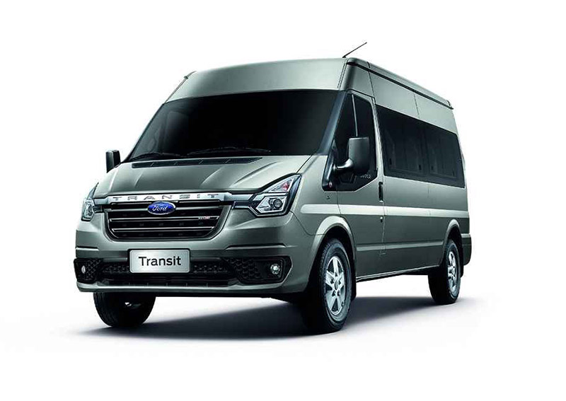 màu ghi xe 16 cho ford transit 2022 giaxehoi vn 2 - Đánh giá Ford Transit 2022, Minibus 16 chỗ ăn khách nhất tại Việt Nam