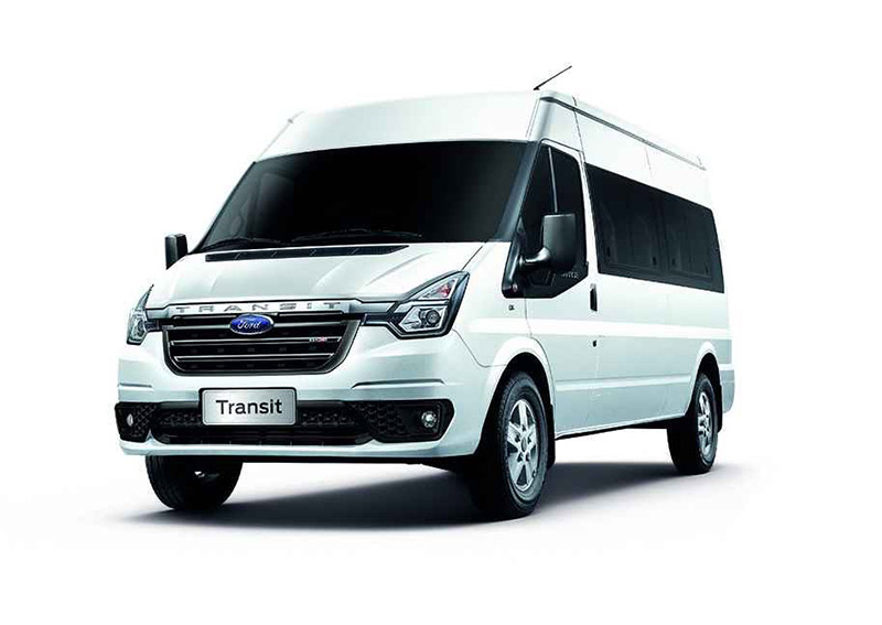 màu trắng kim cương xe 16 cho ford transit 2022 giaxehoi vn 4 - Đánh giá Ford Transit 2022, Minibus 16 chỗ ăn khách nhất tại Việt Nam