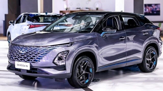 Chery OMODA 5 2022 ra mắt tại Triển lãm ô tô Quảng Châu 2021