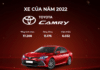 Điểm danh những mẫu "Xe của năm 2022": Toyota Camry dẫn đầu
