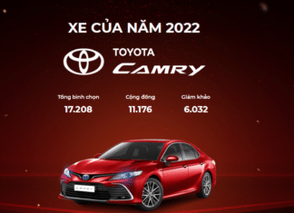 Điểm danh những mẫu "Xe của năm 2022": Toyota Camry dẫn đầu