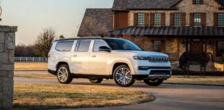 Đánh giá xe Jeep Wagoneer L 2023: “Khủng long” nhiều nâng cấp đấu Cadillac Escalade ESV hay Lincoln Navigator L