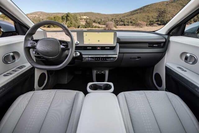 Hyundai Ioniq 5 với nội thất hiện đại.