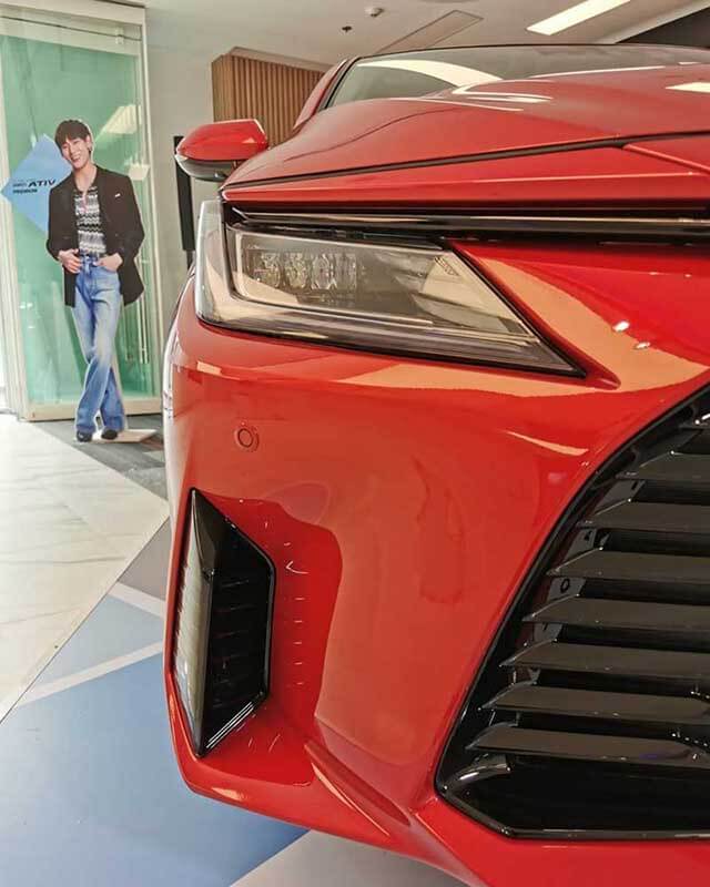 Toyota Vios 2023 có đèn LED tạo hình mới.