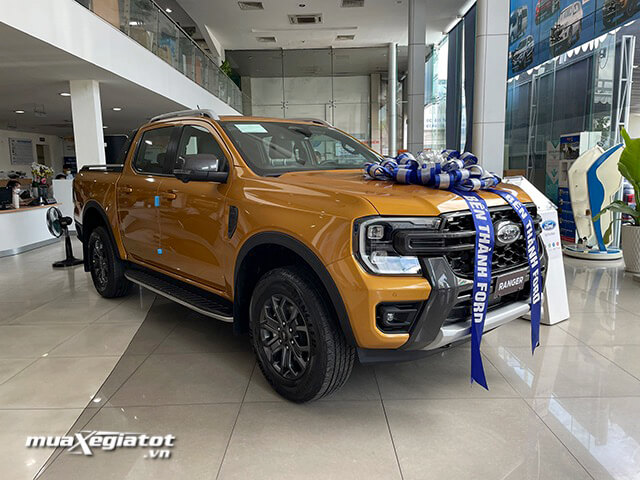 Ford Ranger 2023 Màu Vàng Luxe