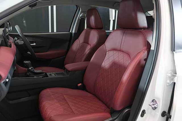 Toyota Vios 2023 dùng ghế da mới.