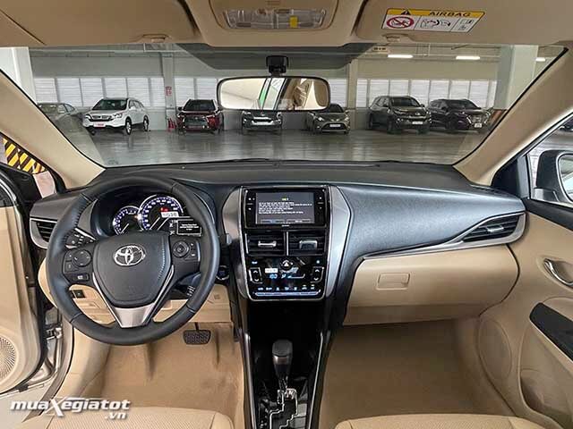 Tiện nghi nội thất Vios 2022 khá thực dụng nhưng đủ dùng Tiện nghi nội thất Vios 2022 khá thực dụng nhưng đủ dùng